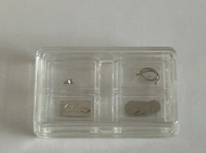 Platinum Metal Crystal Wire Ingot Foil Quad Element Tile Pure - Periodic Table - Picture 1 of 3