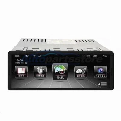 Reproductor de MP5 de video estéreo con radio Din individual para automóvil GPS multimedia pantalla táctil de 6,9" Foto 1 de 4