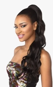 Sensationnel Instant Ponytail Ocean Wave 24-in T1B/ 30 - Picture 1 of 6