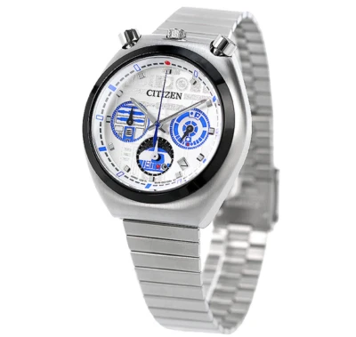 Reloj Citizen Star Wars R2-D2 Cronógrafo Indicador de Fecha Unisex AN3666-51A Foto 1 de 4