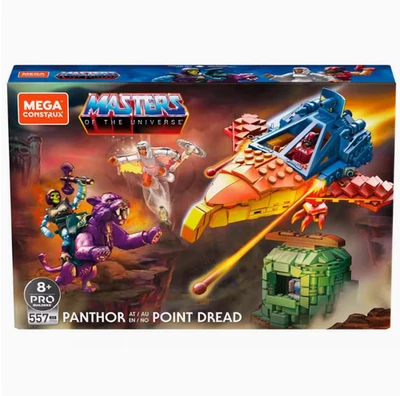 Mega Bloks Masters of The Universe He-Man GPH24 Panthor Point Dread Movable Toy - Image 1 of 4