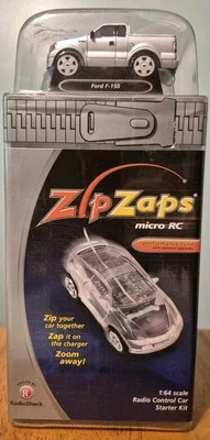 Zip Zaps New In Package Micro Rc Gray Ford F-150  1:64 Scale Radio Control Car - Image 1 of 4