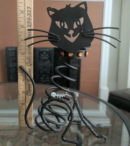 Candelabro PartyLite Halloween Esqueleto Luz Té PIEDRAS EL GATO Metal Pez - Imagen 1 de 18