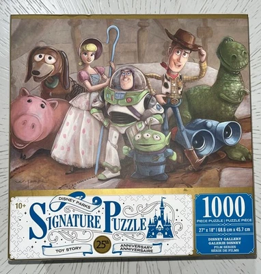 Rompecabezas Toy Story 25 aniversario firma parques Disney 1000 piezas LEER Foto 1 de 4