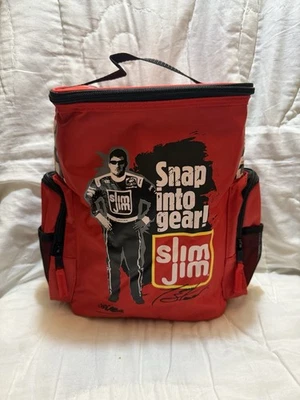 Slim Jim Insulated Cooler With Side Pockets 2007 Tony Stewart NEW - Image 1 of 4