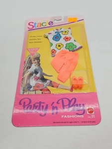 Mattel Stacie Party N Play Fashions 3465 1992 nuevo - Imagen 1 de 3