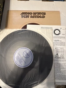 No Artist, Audio System Test Record, (LP, Album), NM - Bild 1 von 3