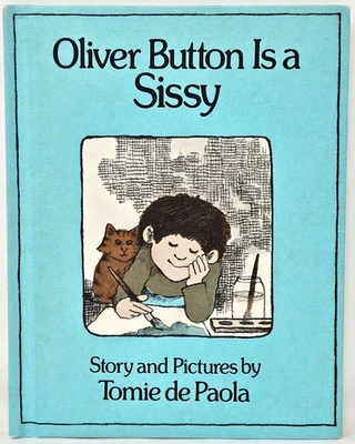 Oliver Button is a Sissy by Tomi De Paola 1979 Weekly Reader Book Hardcover Book — 第 1/4 张图片