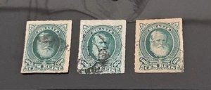Brazil RHM#41 Used. Dom Pedro 100R Green (percê) - Picture 1 of 4