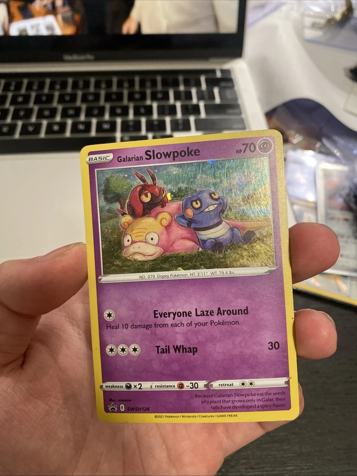 Galarian Slowpoke SWSH126 SWSH: Sword & Shield Promo Cards Holo - Image 1 of 4