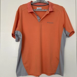 Columbia Men’s Polo Shirt Size Large Lightweight - Picture 1 of 6
