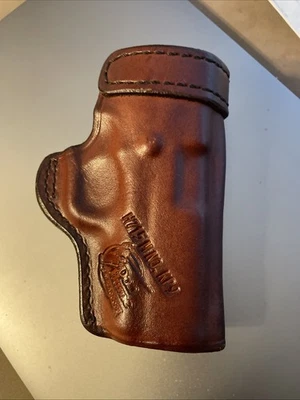Don Hume Brown Leather Sig p365 OWB Holster. - Image 1 of 3