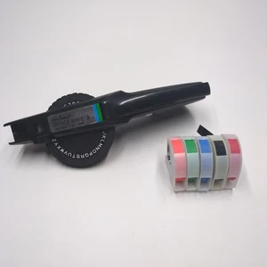 Dymo Office Mate II Embossing Label Maker 1540 Uses 3/8" or 1/2" Label Tape - Picture 1 of 3