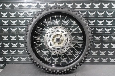 Kawasaki KX85 2012 10-22 OEM 17" rueda delantera buje negro 41090-0101-WC ¡Bonito! Foto 1 de 4