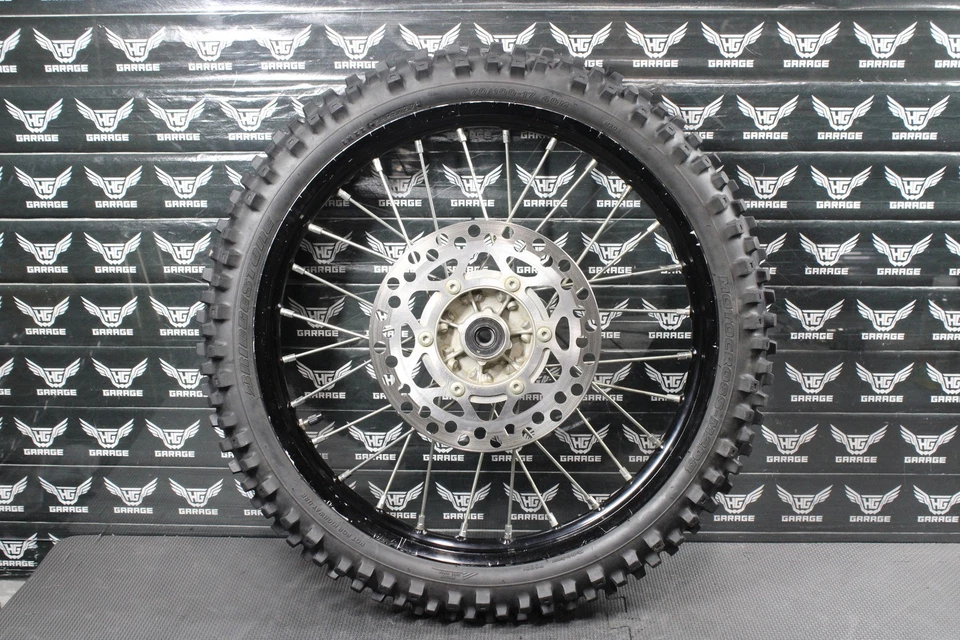 Kawasaki KX85 2012 10-22 OEM 17" rueda delantera buje negro 41090-0101-WC ¡Bonito! Foto 1 de 4