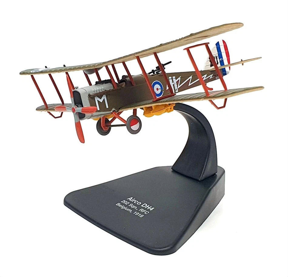 Oxford Diecast 1/72 Scale AD006 - Airco DH4 202 Sqn RFC Belgium 1918 - Image 1 of 4
