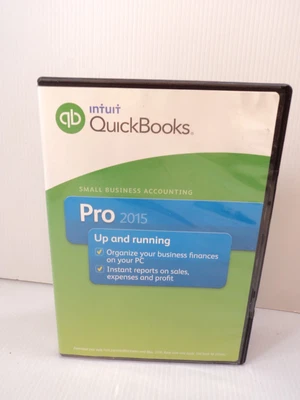 INTUIT Quickbooks Pro 2015 Windows w/ License, Product Code NOT A SUBSCRIPTION - Image 1 of 2