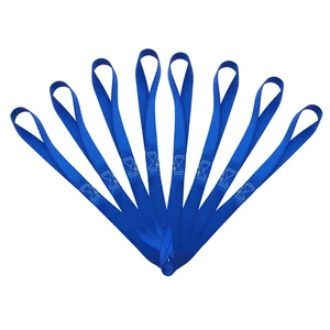 8 Stück 1" x 18" Soft Loop Spanngurt für Motorrad Dirt-Bike ATV UTV blau - Bild 1 von 8