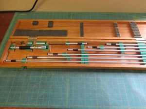 MACHINIST TOOLS * INSIDE MICROMETER * MITUTOYO * 141-122 * 8-40 * 0.001 - Picture 1 of 10