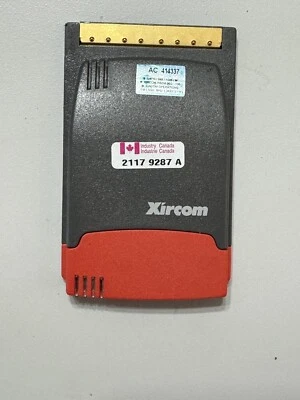 Xircom RealPort Ethernet 10/100 56k Modem Card REM56G-100 @CPU15 - Image 1 of 2