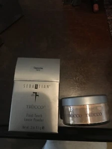 Sebastian Trucco Final Touch Loose Powder, Cappuccino 70012, New And Sealed. - Picture 1 of 4