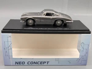 Modellini auto scala 1:43 Neo Models Aston Martin DB4 GT Bertone Jet 1961 con scatola originale - Foto 1 di 16