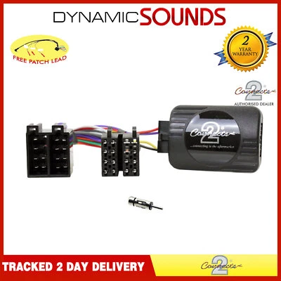 CTSVX001.2AA For Vauxhall Vivaro Zafira,  Stalk Control Adaptor + Aerial Adaptor - Image 1 of 4