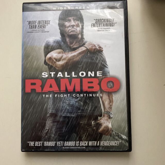 Dvd Edição Especial Seminovo do Filme ( Rambo 4 )