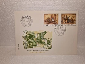FDC YUGOSLAVIA 2. 11. 1989 MUSEUM EXHIBITS - Imagen 1 de 2