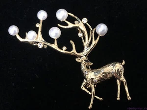 Broche Pin 4-6MM Perla Natural Agua Dulce y 18KGP Colgante Regalo Día de la Madre - Imagen 1 de 6