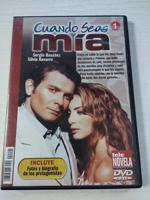 Cuando Seas Mia Serie TV Volumen 1 Tele Novela Basañez Navarro - DVD Español - Imagen 1 de 3