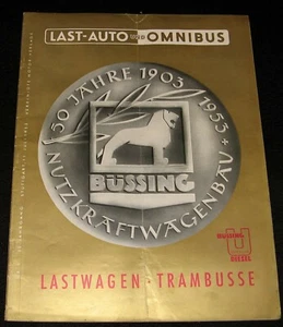 TRUCKING & BUS 1953-09 GERMAN MAGAZINE LAST-AUTO und OMNIBUS TRACTORS & VANS VW - Picture 1 of 5