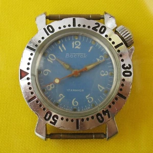 VOSTOK KOMANDIRSKIE MINI Vintage Russian USSR SOVIET Wrist watch WOSTOK 2409A - Picture 1 of 10