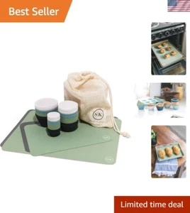 Starter Set Gift Bundle, 24 Regular, 12 Jumbo, 24 Mini Baking Cups, 2 Half-Sh... - Picture 1 of 10