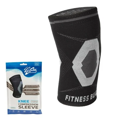 Knee Sleeve Compression Support Brace Running Recovery - Single Sleeve - Image 1 of 4