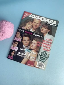 SOAP OPERA UPDATE Magazine Mar 23 1993 Kin Shriner Lynn Herring General Hospital - Foto 1 di 9