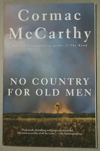 NO COUNTRY FOR OLD MEN PAPERBACK CORMAC MCCARTHY USED NOVEL PROFOUNDLY DISTURBIN - Imagen 1 de 3
