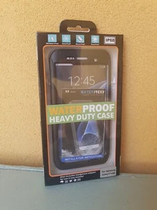 COVER CUSTODIA PER SAMSUNG GALAXY S7 EDGE BIFACCIALE RESISTENTE E IMPERMEABILE - Foto 1 di 4
