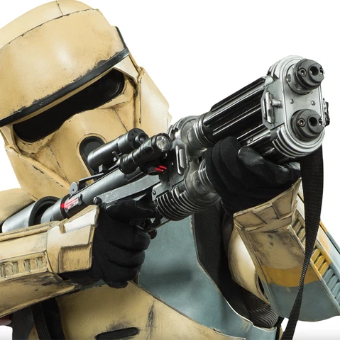 Star Wars Rogue One Custom 3.75 E-22 Blaster Rifle (2x) for Hasbro TVC Cover
