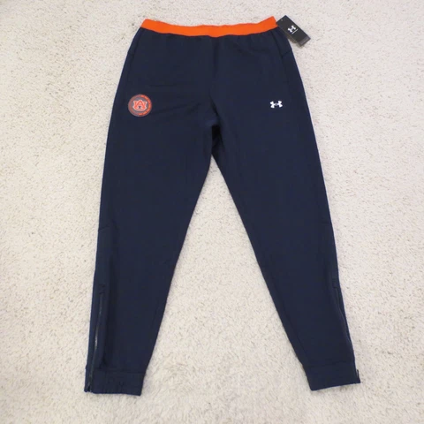Auburn Tigers Sweatpants Womens Medium Blue Joggers Exercise AU TEAM ISSUED Cover