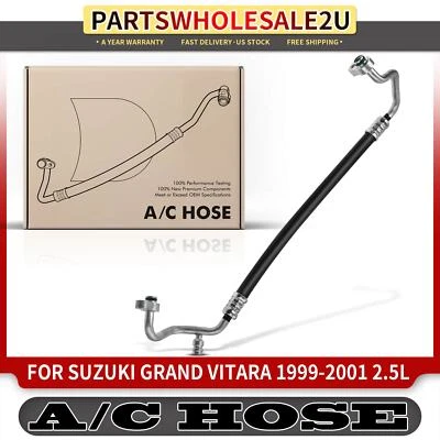 Manguera de línea de descarga de aire acondicionado para Suzuki Grand Vitara 1999-2000 2001 2,5 L 9572065D40 Foto 1 de 4