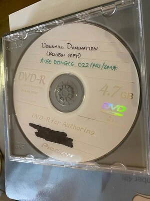 Downhill Domination Sony Playstation 2 PS2 Debug Review Disc - Image 1 of 2