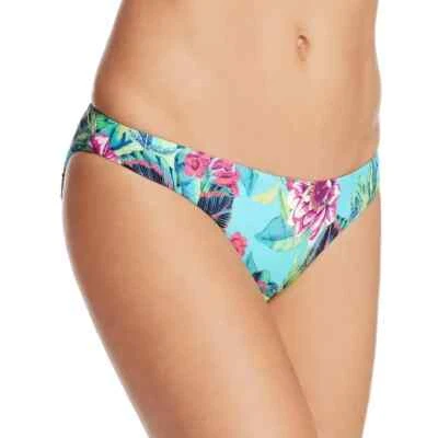 Двусторонний базовый полный низ бикини Pilyq Paradise маленький цветочный желтый - Изображение 1 из 4