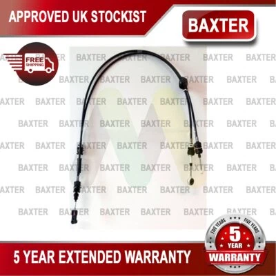 Fits Ford Fiesta 2001-2010 Fusion 2002-2012 Baxter Gear Selector Cable 1489301 - Image 1 of 4