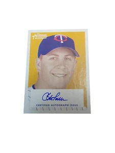 2006 Bowman Heritage Signs of Greatness Autograph Auto #ST Steve Tolleson - Picture 1 of 2