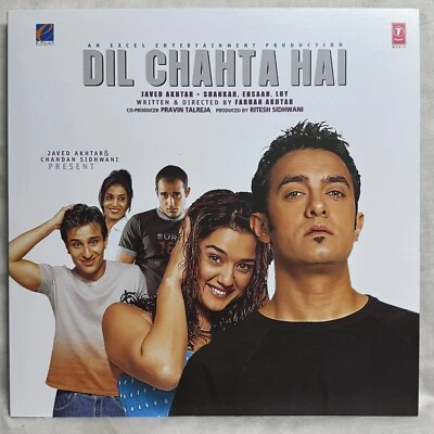 Dil Chahta Hai LP Vinyl Record Shankar Ehsaan Loy Bollywood Hindi Indian Mint - Image 1 of 4