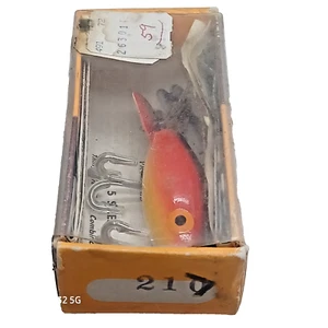 Vintage Bomber Fishing Lure 210 Box Insert - Picture 1 of 2