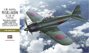 Hasegawa 1/32 Mitsubishi A6M5c zero fighter type 52 Hei (plastic model) japan - Picture 1 of 2