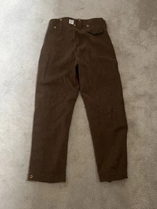 British 1940s WW2 Pattern Battledress Trousers - Picture 1 of 6