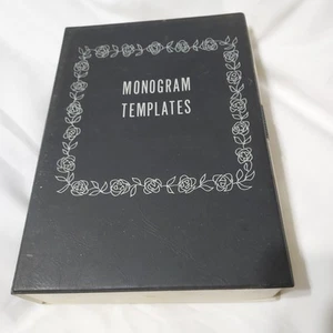 Vtg Sears Kenmore Monogram Templates Sewing Machine Attachment Accessories - Picture 1 of 3
